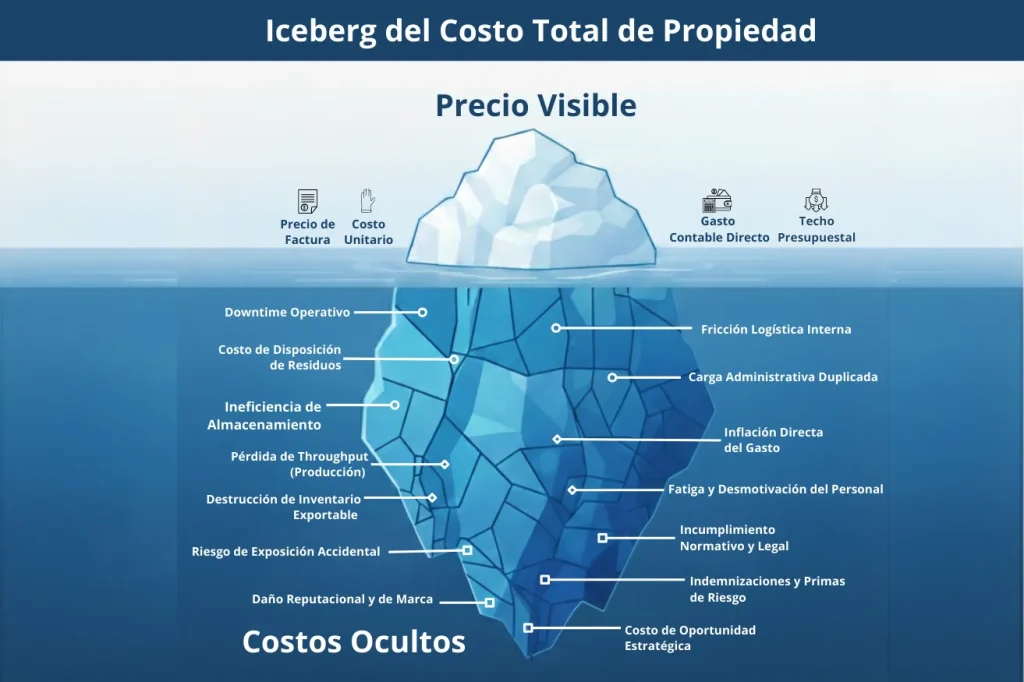 articulos paradoja iceberg de costos